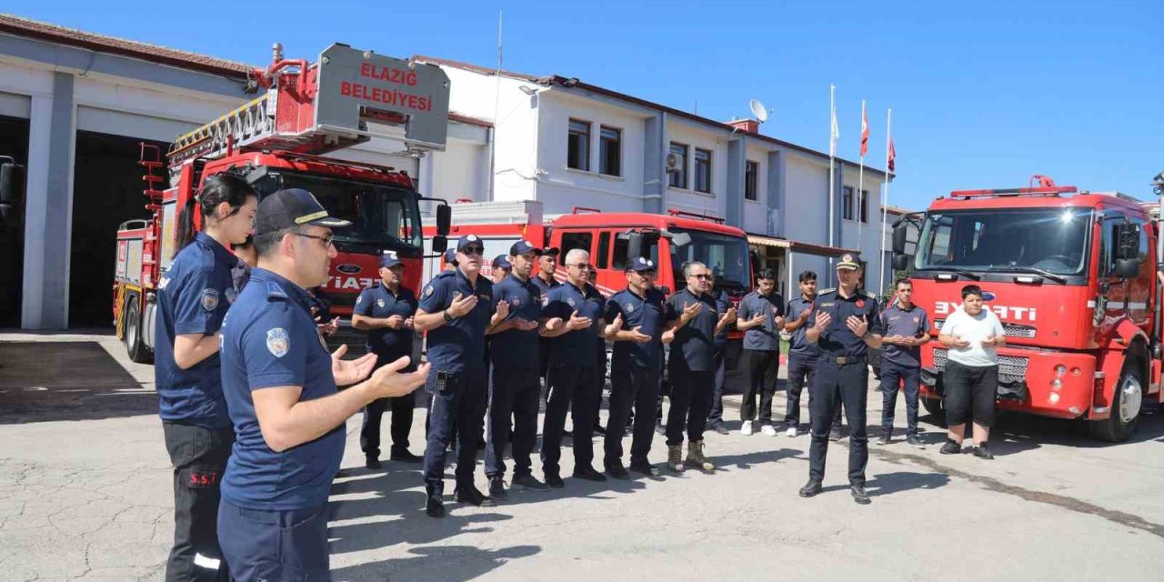 Hatay’daki orman yangınına Elazığ'dan destek