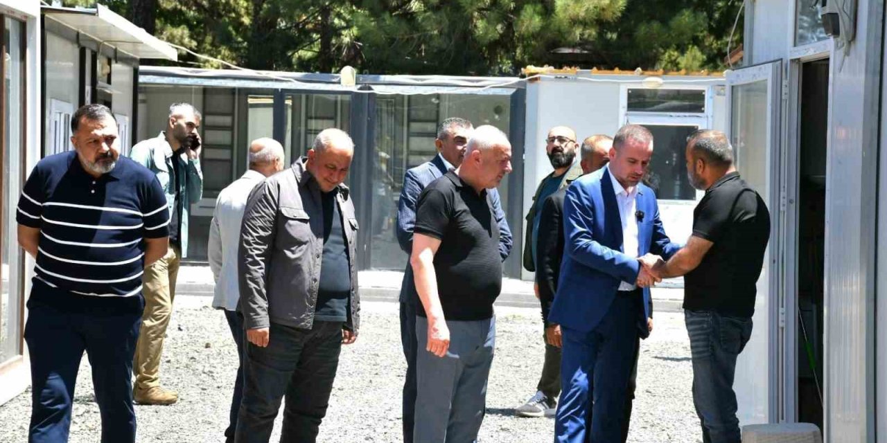 MAGİNDER heyeti Doğanşehir’de esnaf ve vatandaşlarla bir araya geldi