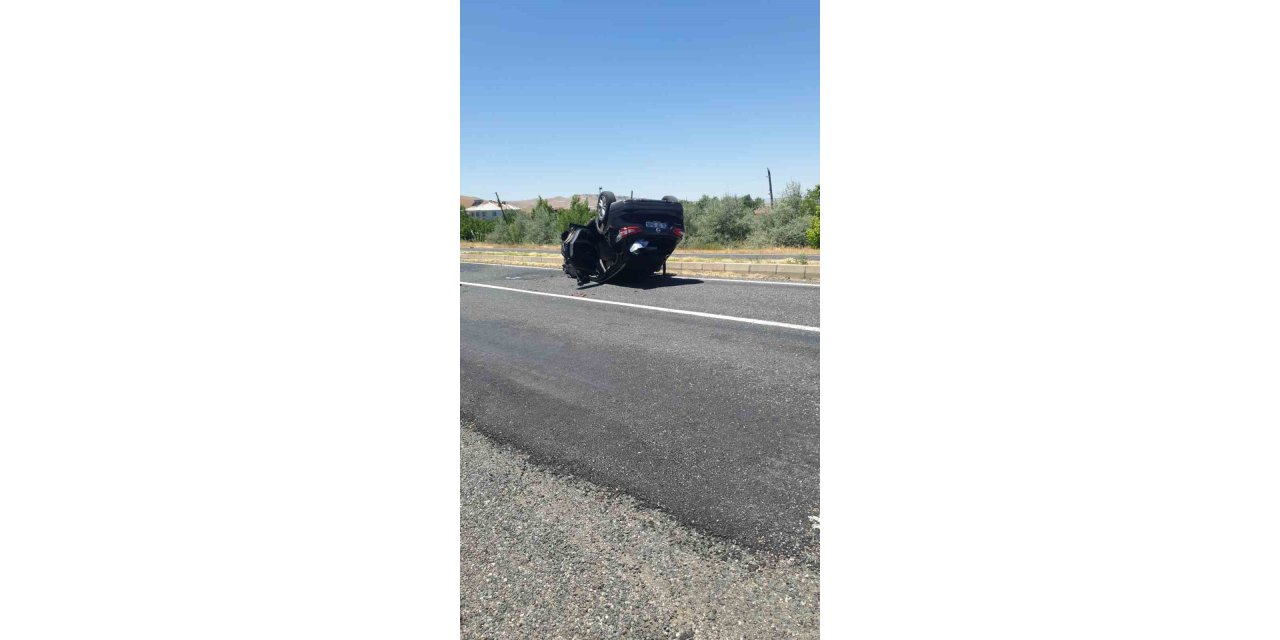 Elazığ’da trafik kazası: 3 kişi yaralandı