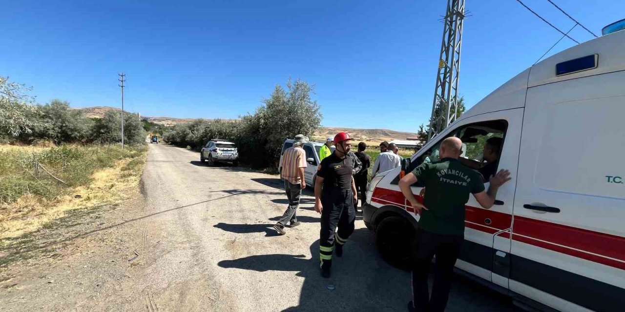 Elazığ’da kaza: 1 yaralı