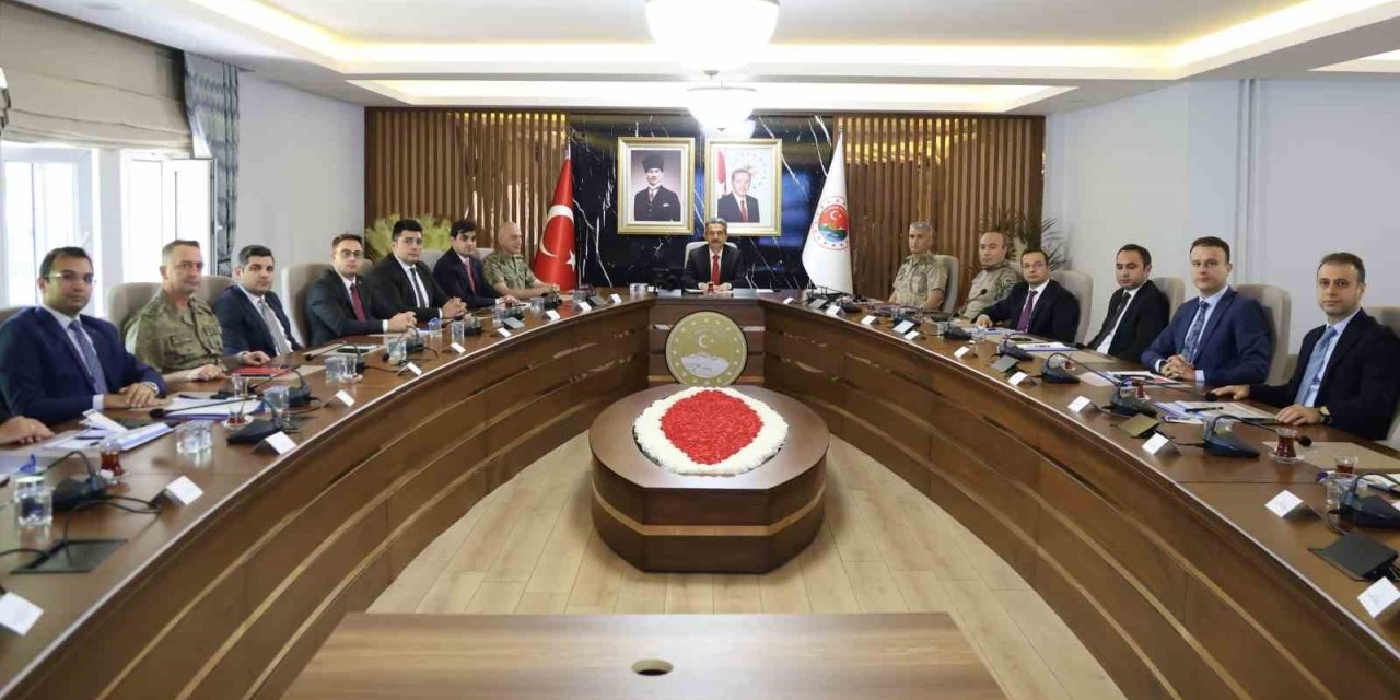 Şırnak’ta genişletilmiş il güvenlik ve asayiş koordinasyon toplantısı