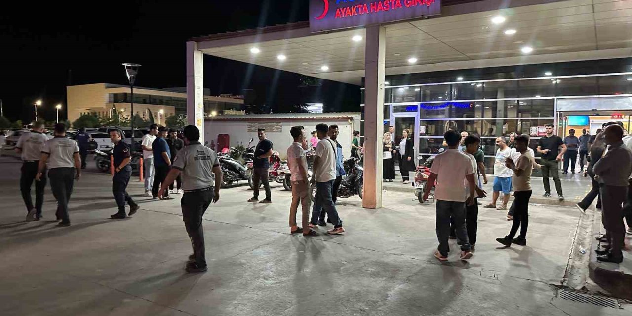 Adıyaman Araştırma Hastanesinde iki grup arasında kavga