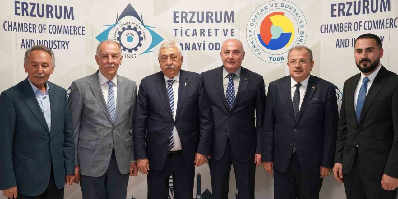 TESK Başkanı Bendevi Palandöken’dan ETSO’ya ziyaret