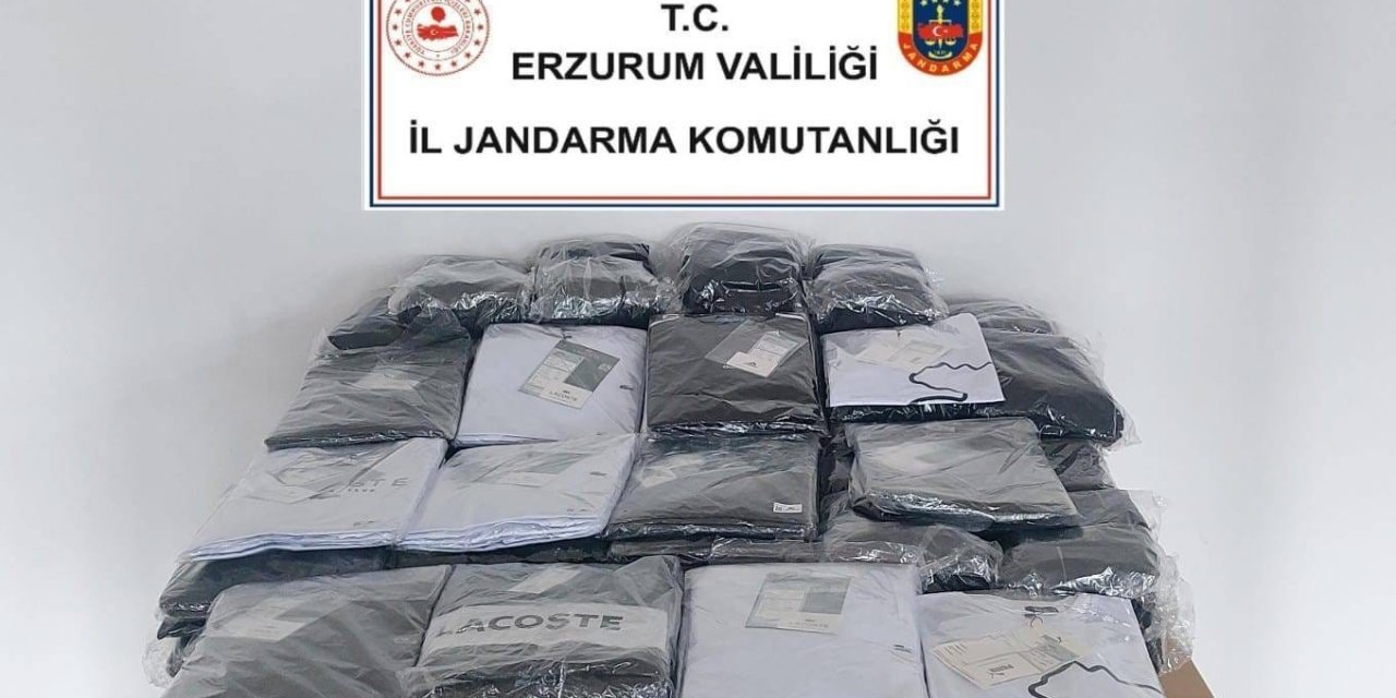 Erzurum’da kaçakçılara operasyon