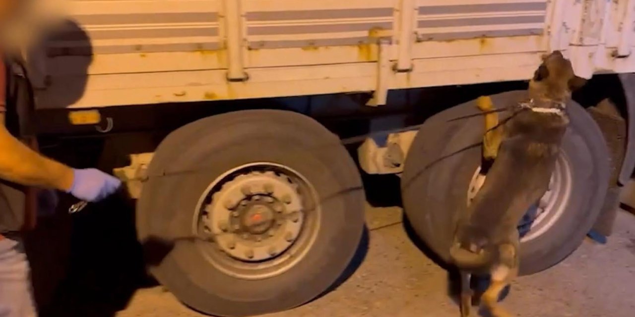 Batman’da durdurulan tırda 27 kilogram esrar ele geçirildi