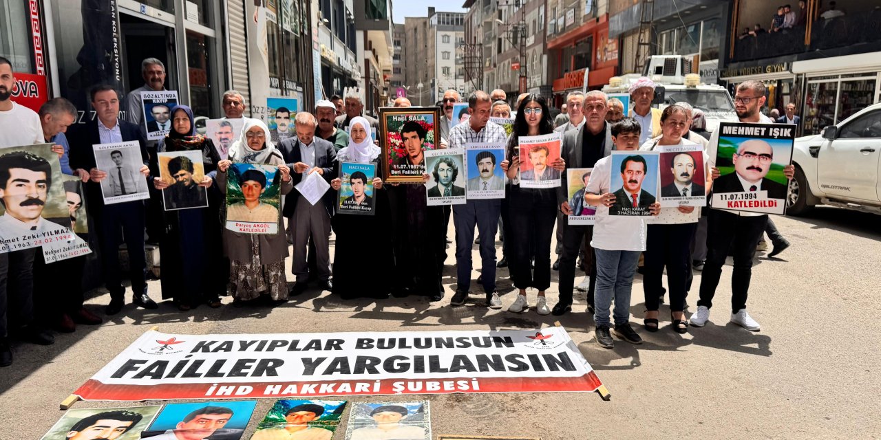 İHD Hakkâri ve kayıp yakınları Hacı Sala için adalet istedi