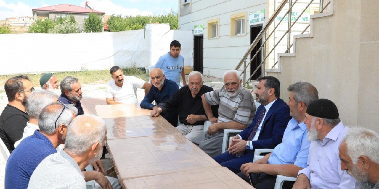 Başkan Şerifoğulları'ndan mahalle ziyaretleri