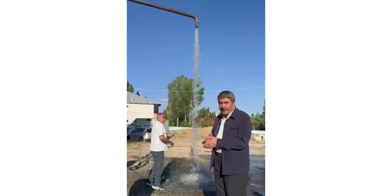Patnos Belediyesi’nden su ve yeşil doku çalışması