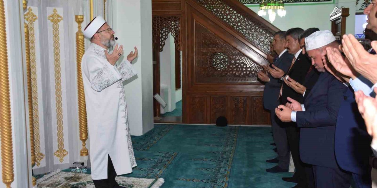 Şırnak'taki orman yangınları için dua