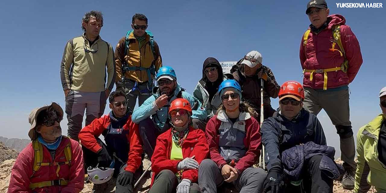 Reşko’da 2025’in ilk zirve tırmanışı gerçekleştirildi