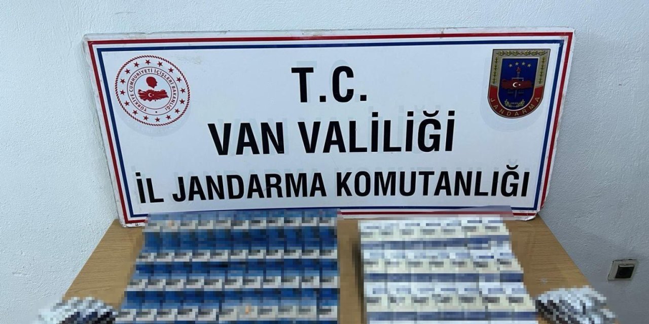 Van’da kaçak sigara ve elektronik malzeme yakalandı