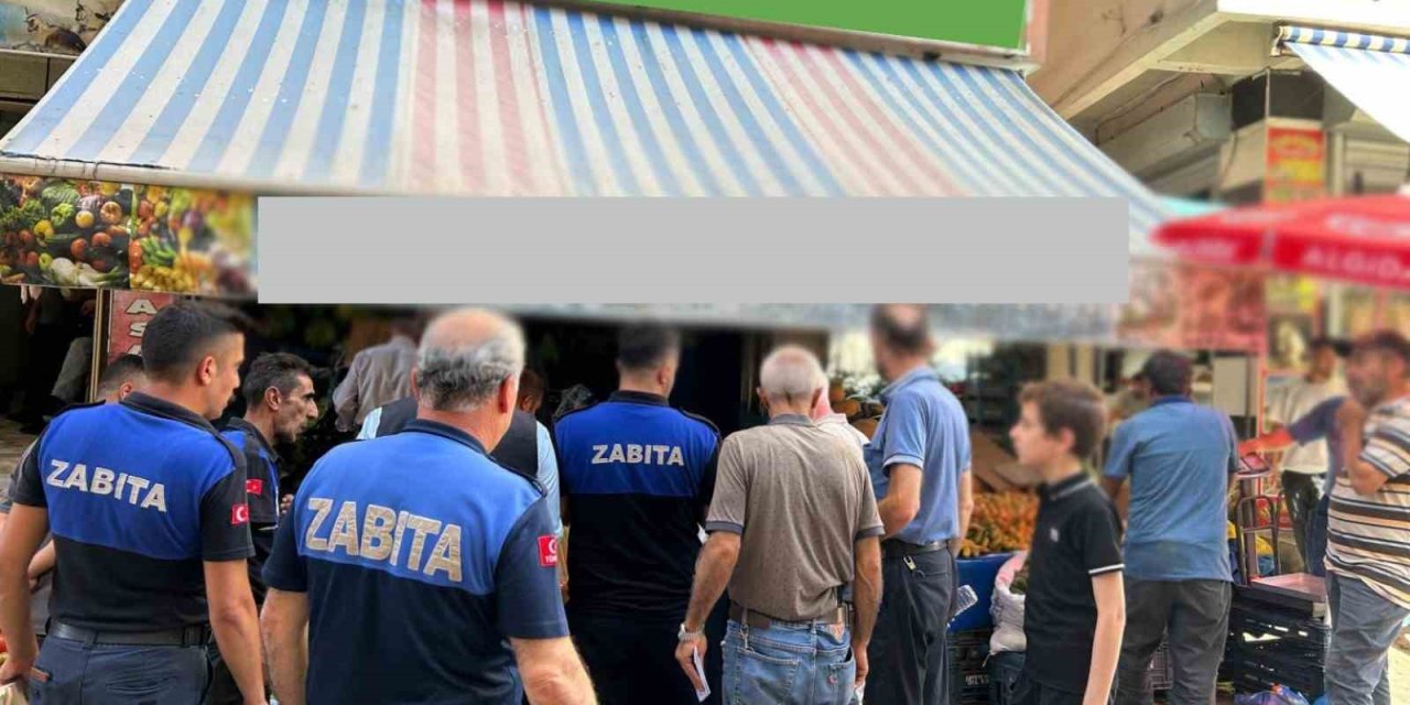 Siirt’te kaldırım işgallerine cezai işlem