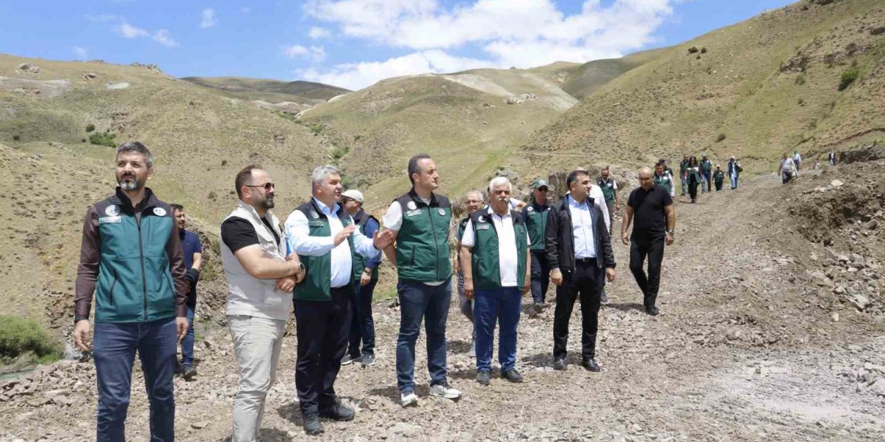 Söylemez Barajı şantiyesine ziyaretler sürüyor