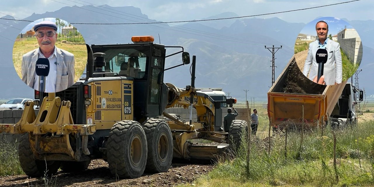 Yüksekova İnanlı Mahallesi’nde çamur sorununa çözüm