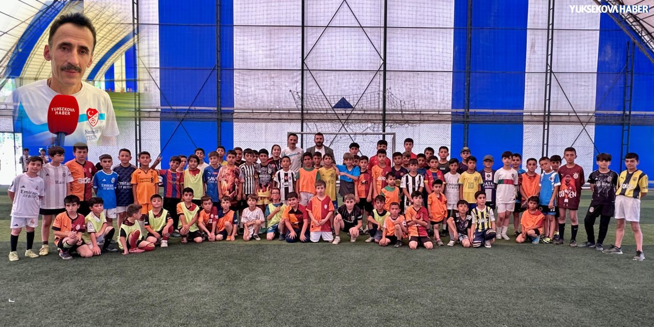 35 yıllık antrenör Tekin: “Yüksekova’daki bütün mahallelere spor sahaları yapılmasını istiyoruz”