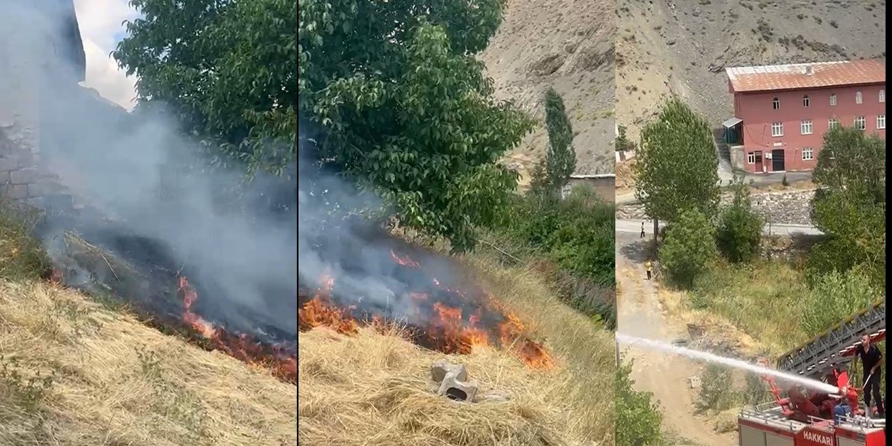 Hakkari merkezde bir ayda 53 yangına müdahale edildi