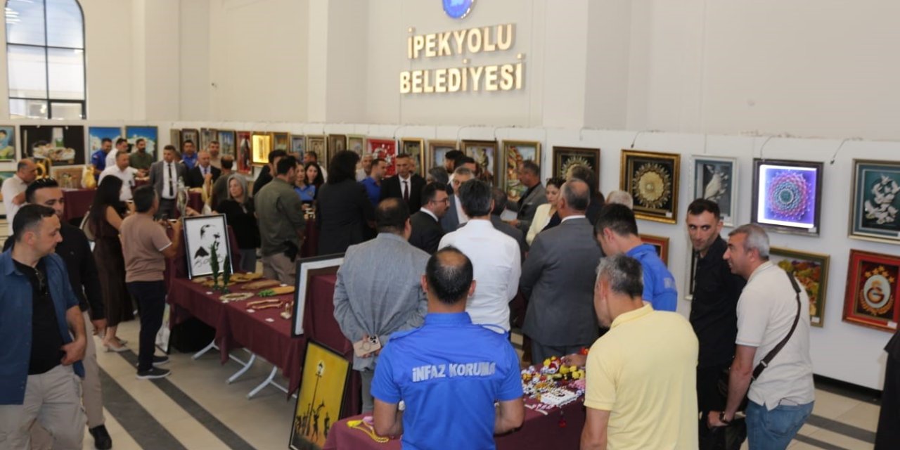 Van’da hükümlü ve tutuklulardan sergi