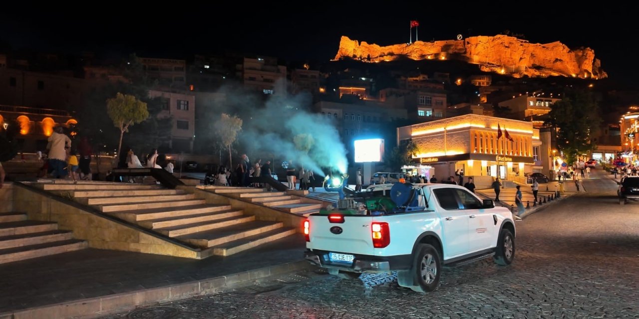 Mardin’de sivrisinek ve haşerelere karşı ilaçlama