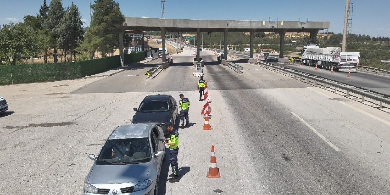 Gaziantep’te 215 araca 356 bin TL ceza kesildi