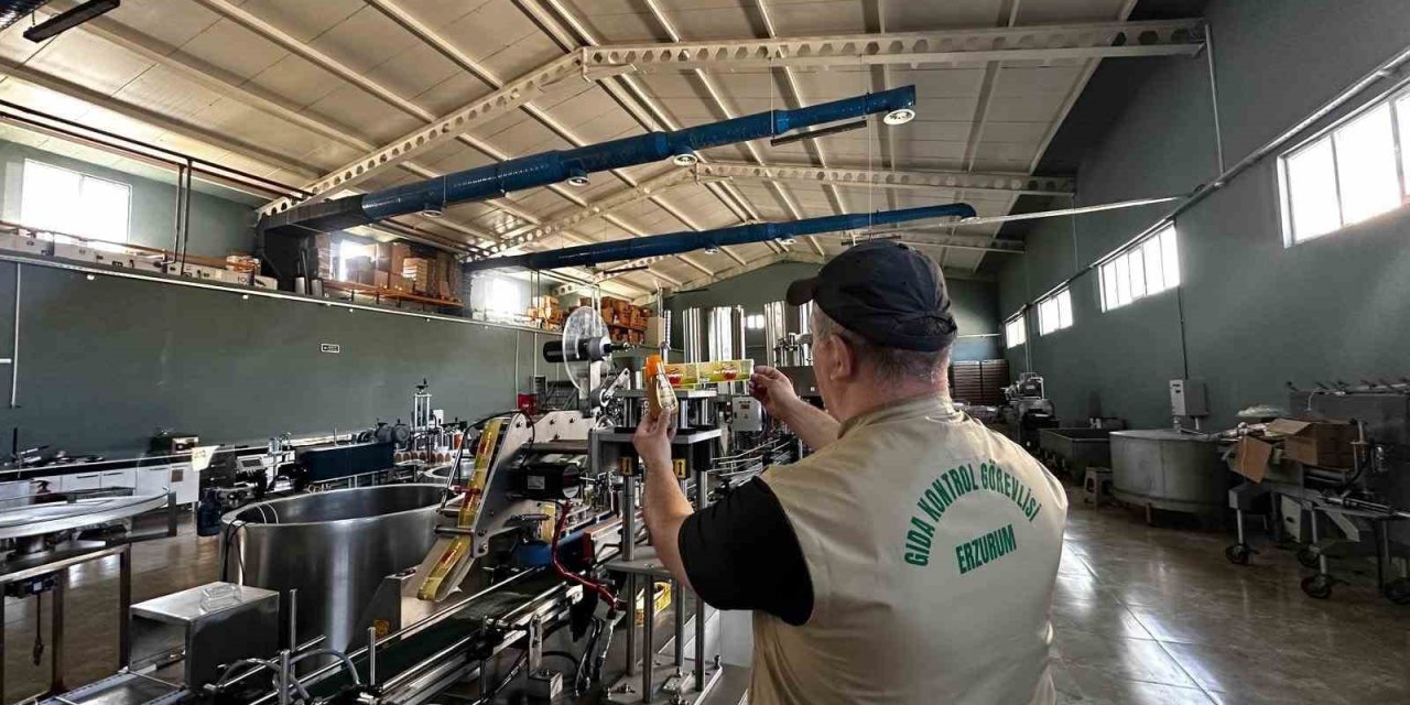 Erzurum’da gıda satan işyerlerine denetim