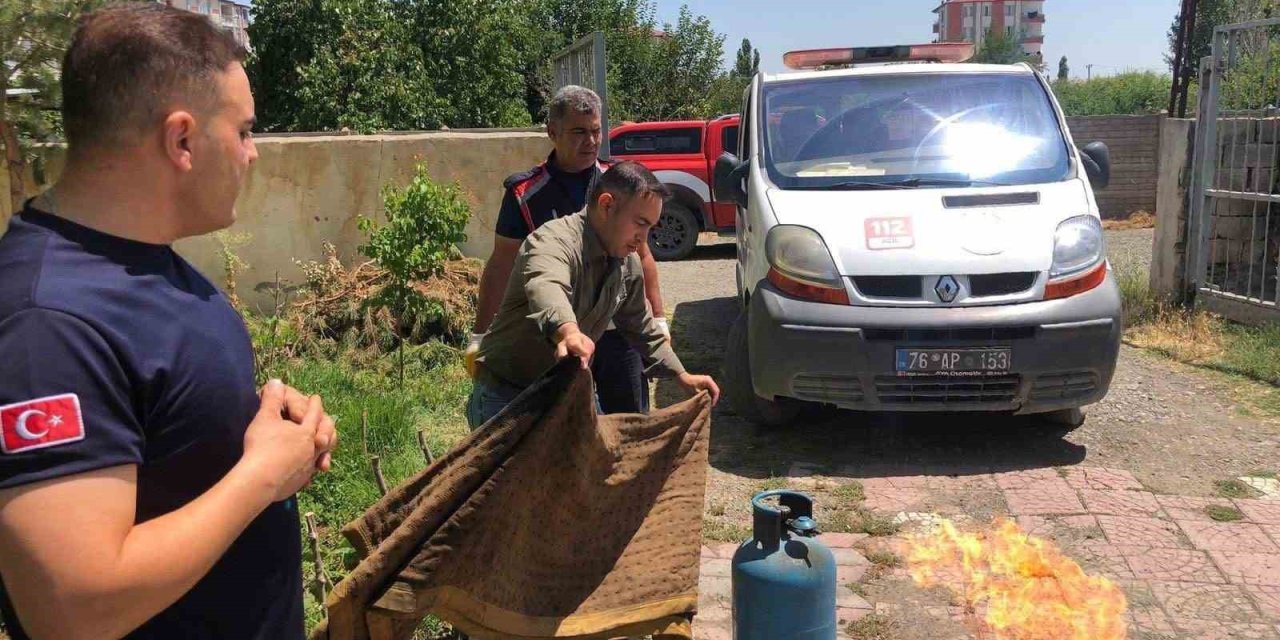 Iğdır’da yangın güvenliği eğitimi