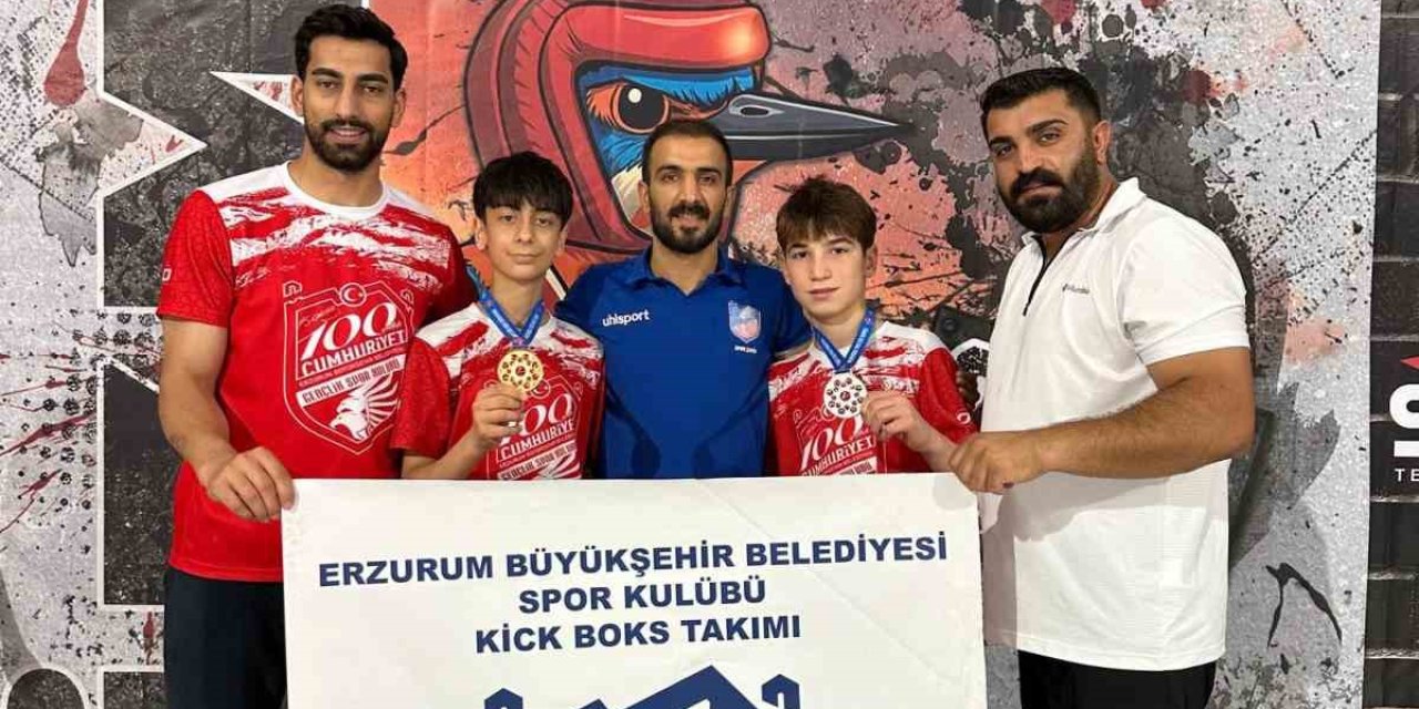 Erzurumlu sporcular başarıya uzandı