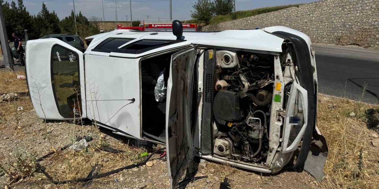 Batman’da piknik yolunda kaza: 5 kişi yaralandı