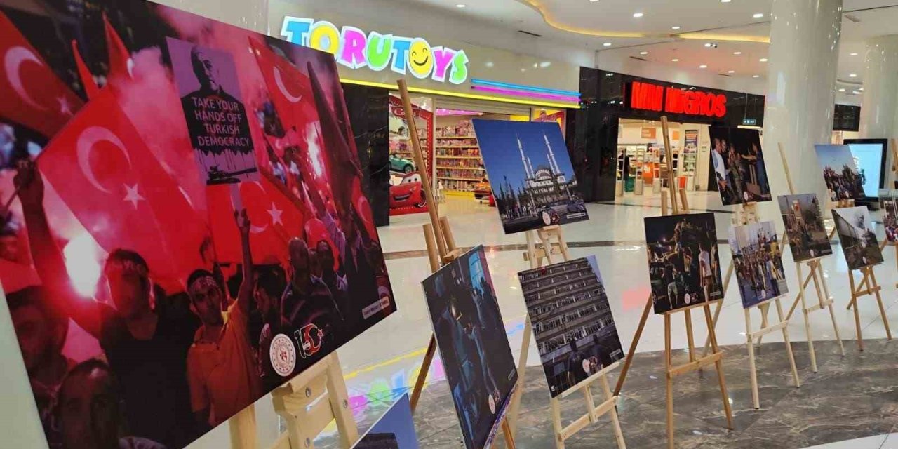 Mardian Mall’da 15 Temmuz’a özel sergi