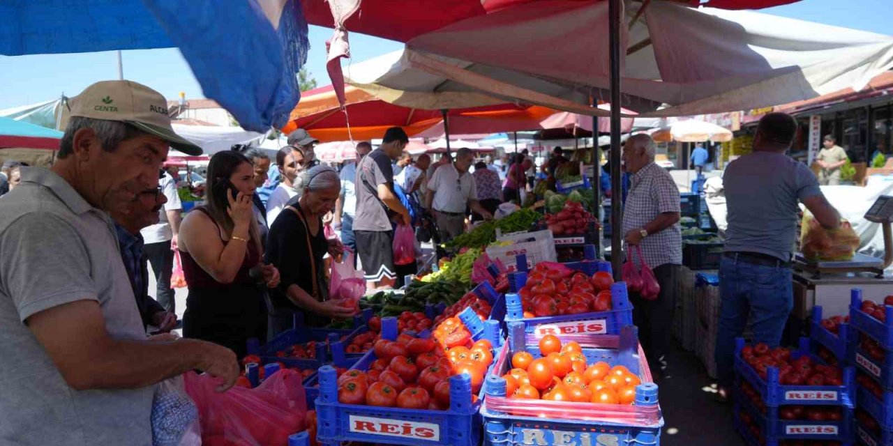 Erzincan domatesi çevre illerdeki sofralarda