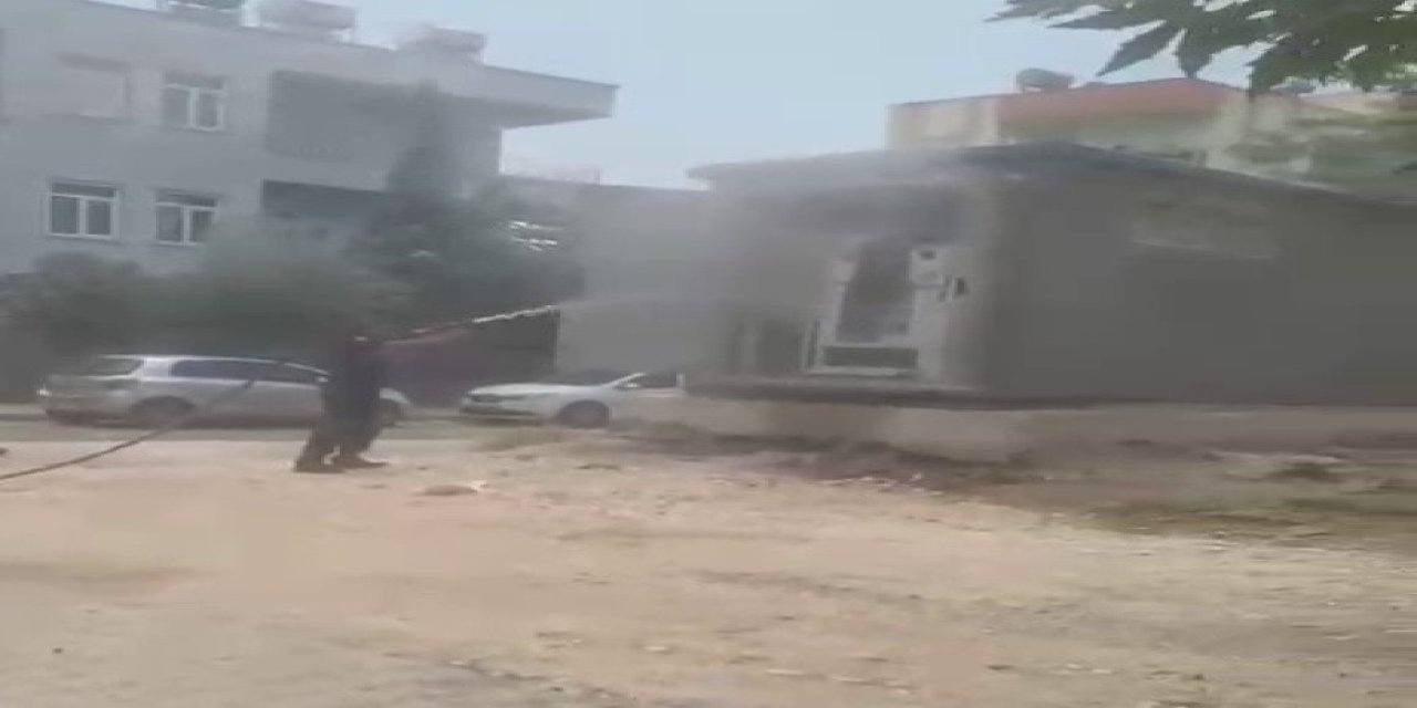 Adıyaman'da sıcak havalar trafo yangınına neden oldu