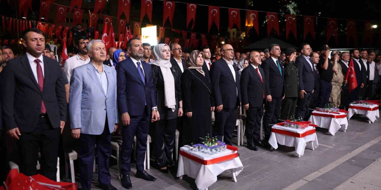 Elazığ’da "15 Temmuz Demokrasi ve Milli Birlik Günü" anması