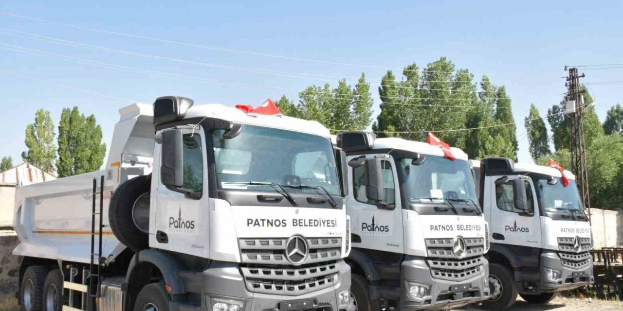 Patnos Belediyesi araç filosunu genişletiyor