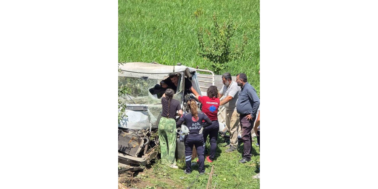 Iğdır’da trafik kazasında 1 yaralı
