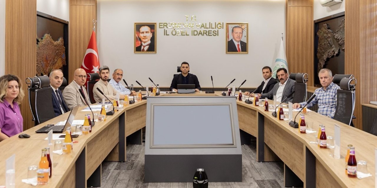 Erzincan’da ‘İl Encümen Toplantısı’ gerçekleştirildi