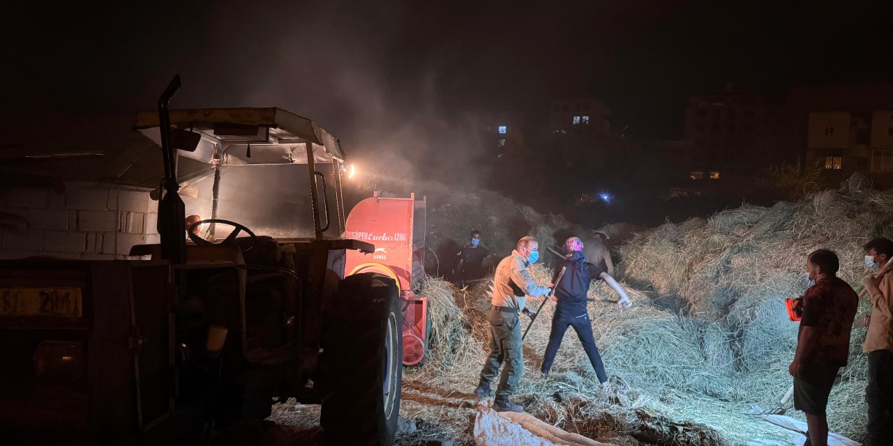 Derecik’te kavurucu sıcaklar nedeniyle patos işlemi gece yapılıyor