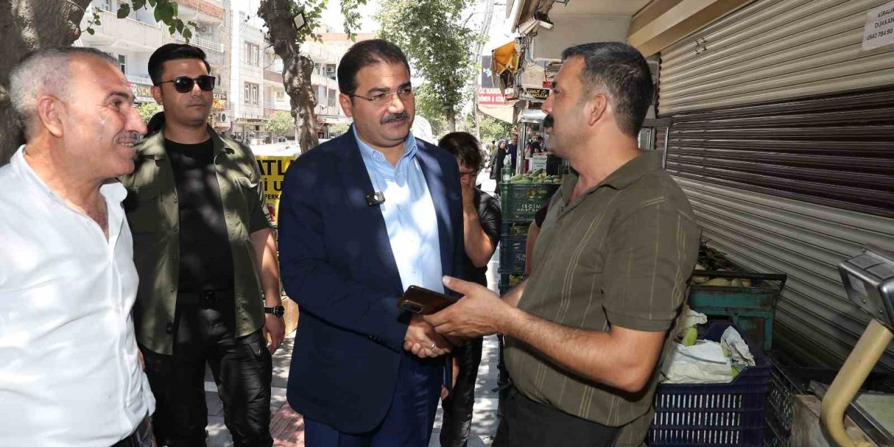 Canpolat, Devteyşti Mahallesi’nde vatandaşla bir araya geldi