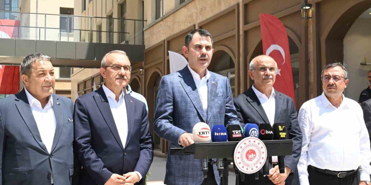 Bakan Murat Kurum: "300 bininci konutumuzun anahtarını Malatya’da teslim edeceğiz"