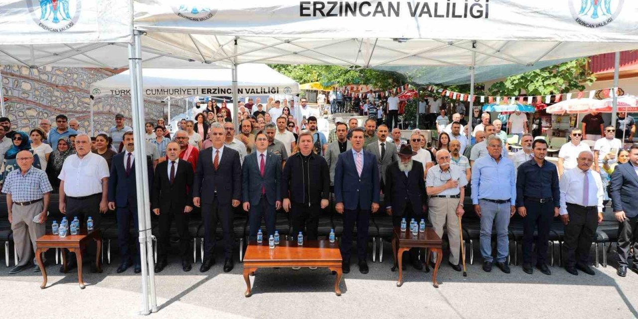 Erzincan’ın Kemaliye ilçesinde ’Hıdır Abdal Sultan’ı Anma Töreni’ yapıldı