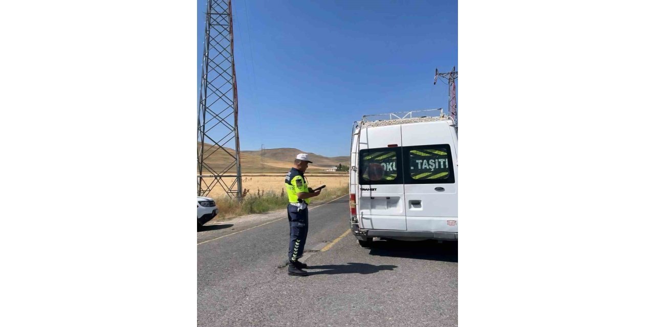 Ağrı’da 21 araca ceza yazıldı