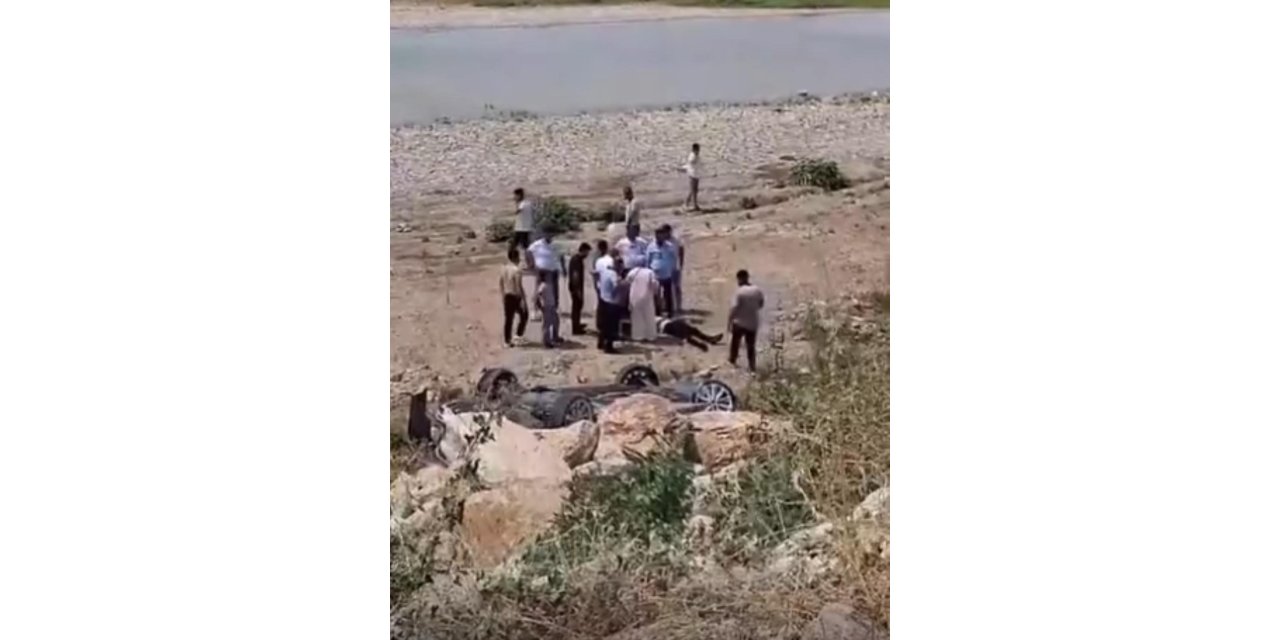 Batman’da otomobil şarampole yuvarlandı: 1 kişi yaralandı