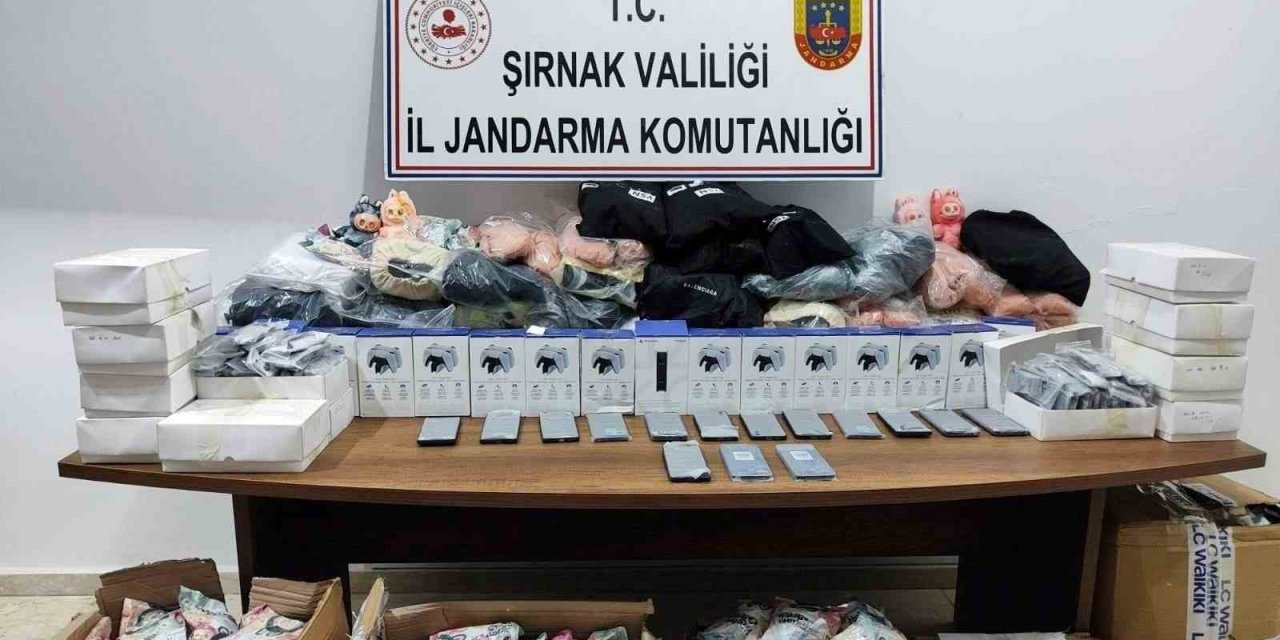 Şırnak’ta 10 günde 9.9 milyon TL değerinde kaçak malzeme yakalandı