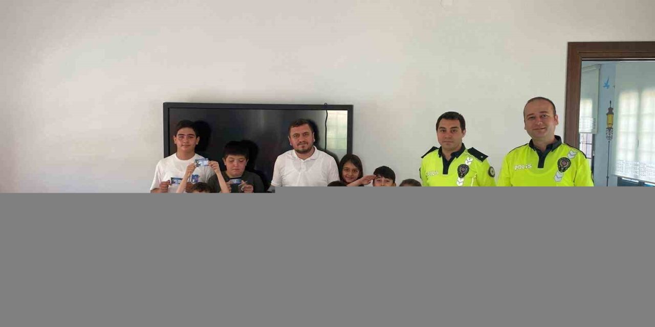 Erzincan’da çocuklara trafik bilinci eğitimi