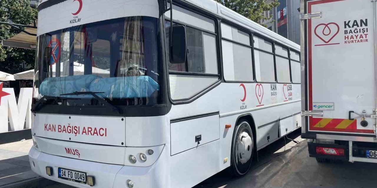 Malazgirt’te kan bağışı kampanyası yapıldı