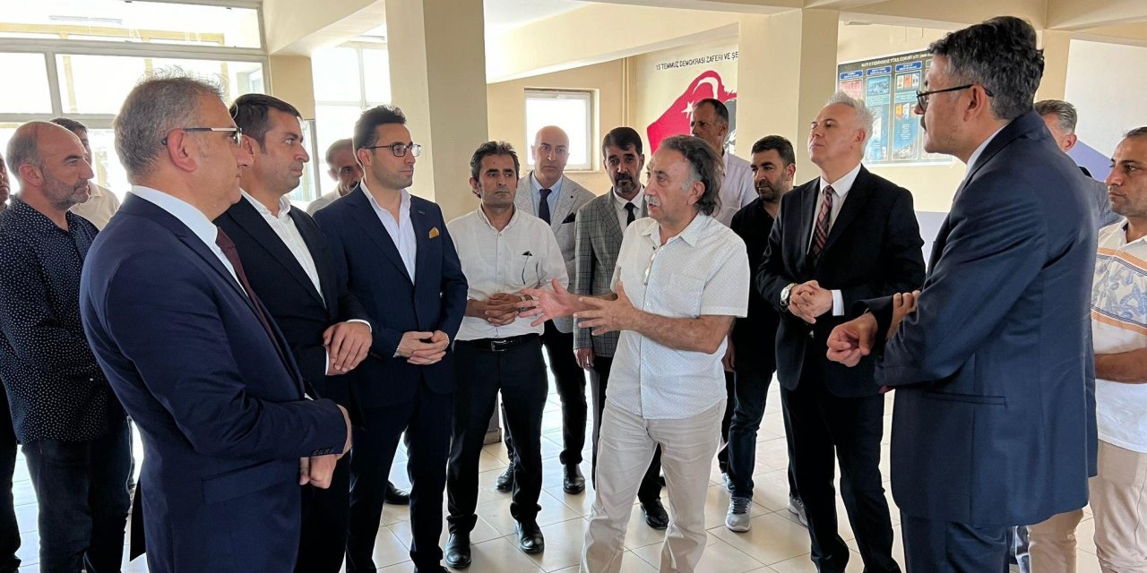 Yüksekova’da yeni MYO binası ve kampüs için ilk incelemeler yapıldı