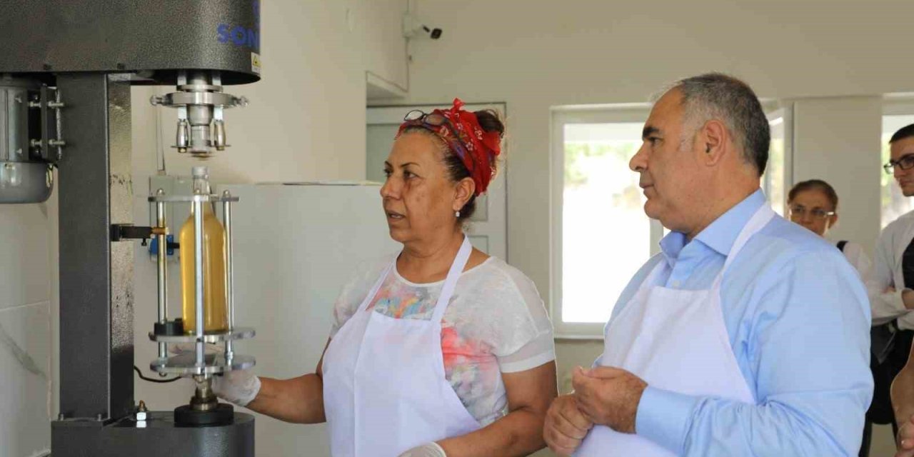 Elazığ’da kadın çiftçiler tarımsal yeniliklerle tanışıyor