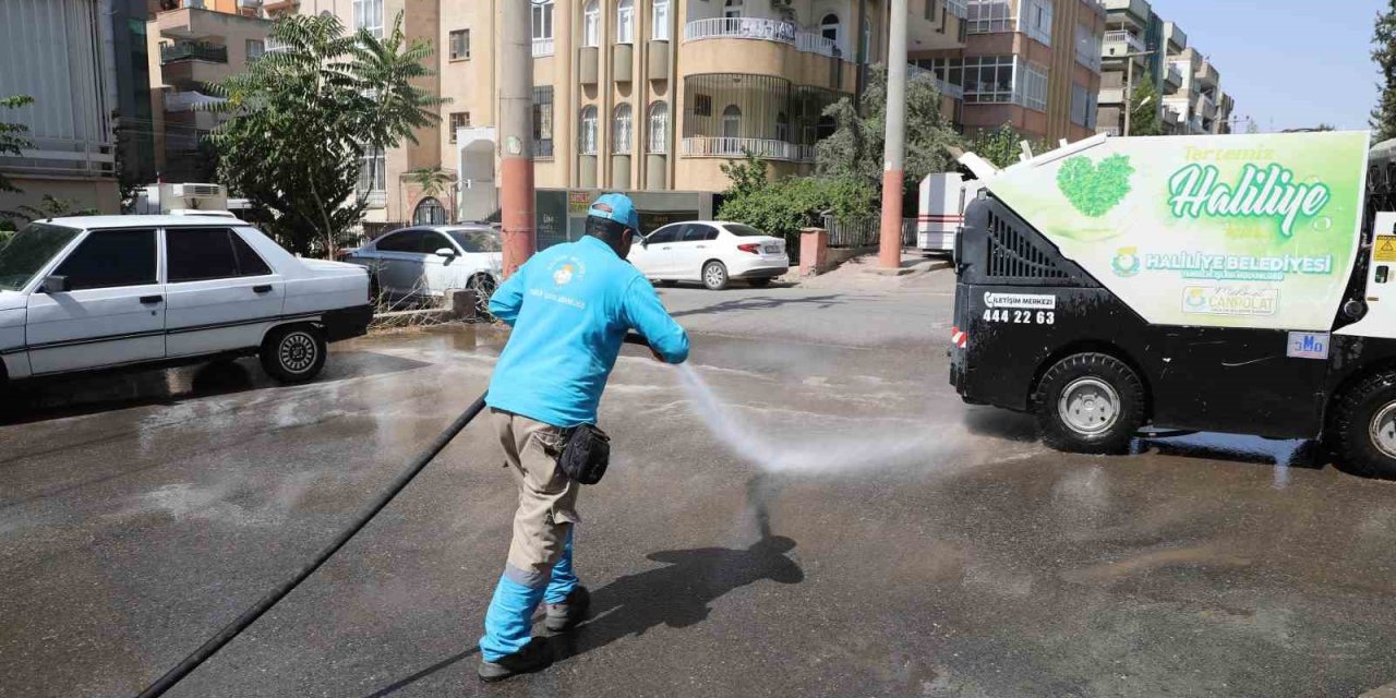Haliliye’de temizlik seferberliği devam ediyor