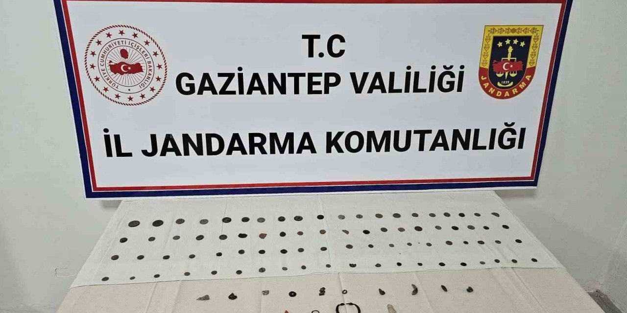 Gaziantep’te tarihi eser kaçakçılığı operasyonunda 1 gözaltı