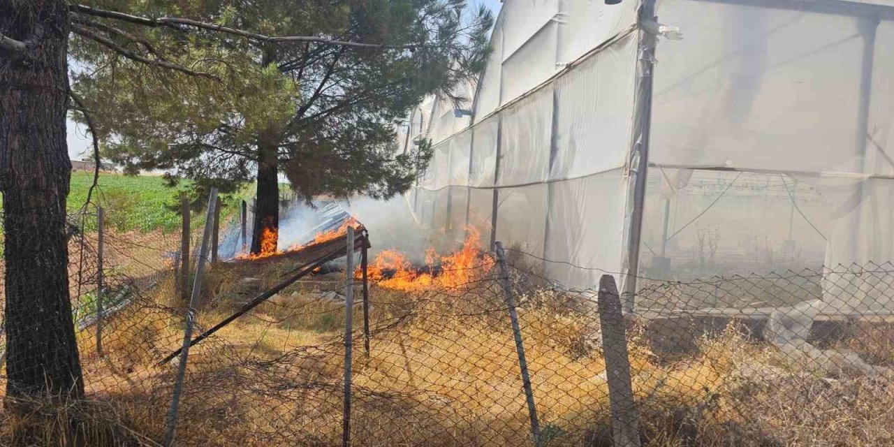 Mardin’de otluk alanda çıkan yangın kontrol altına alındı
