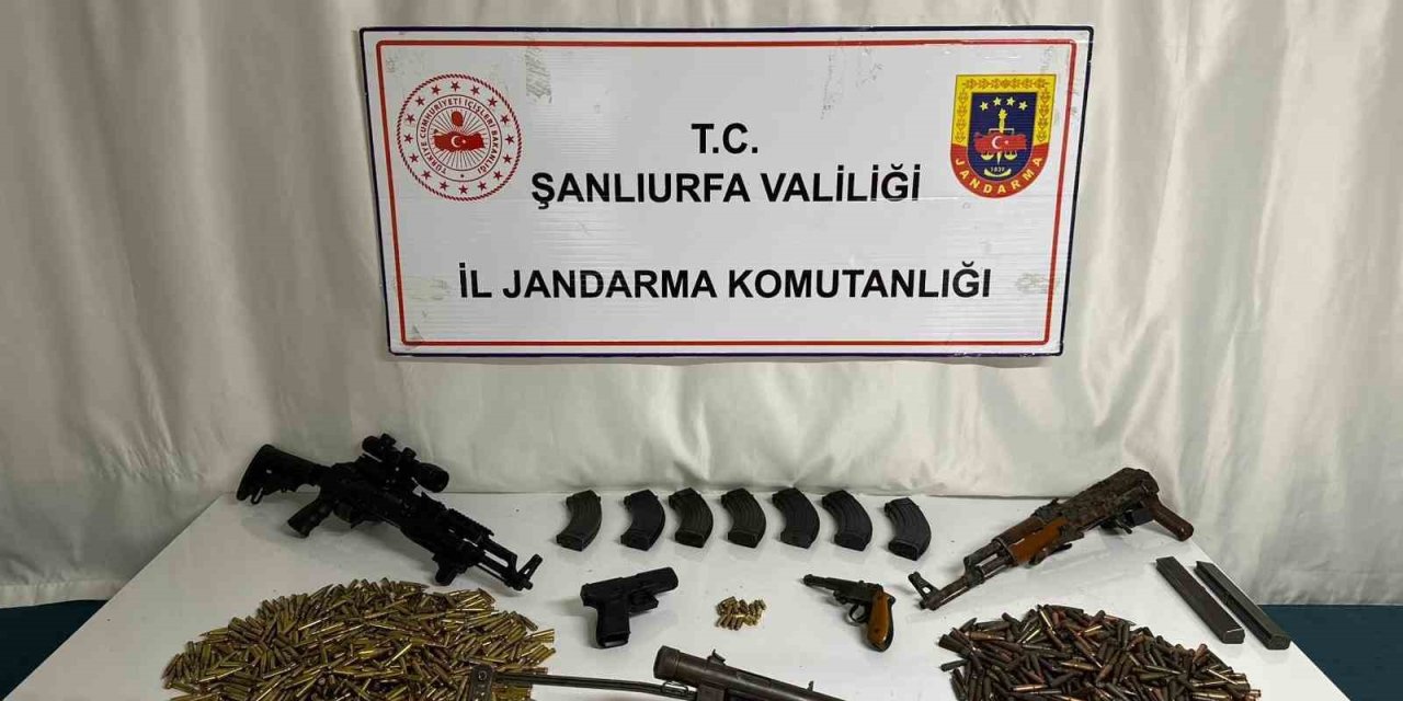 Şanlıurfa’da silah kaçakçılığı operasyonunda 4 gözaltı
