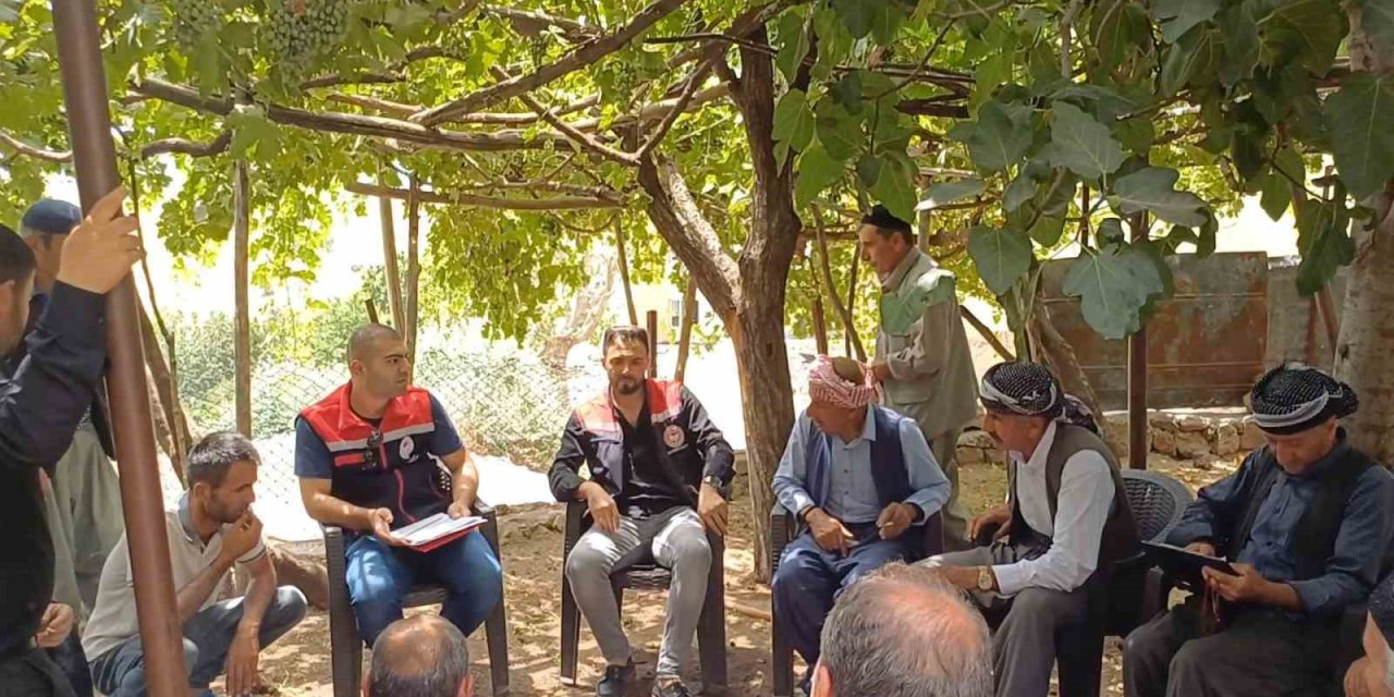 Şırnak’ta hayvan hastalıkları üzerine vatandaşlar bilgilendirildi